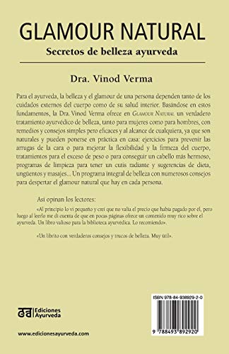 Glamour natural - Consejos de belleza ayurveda