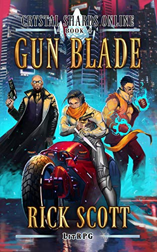 Gun Blade: A LitRPG Fantasy Sci-fi (Crystal Shards Online Book 4) (English Edition)