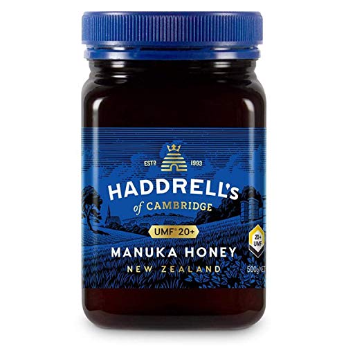 Haddrells of Cambridge Miel de Manuka | UMF20+/MGO 850+ | Miel de manuka premium de Nueva Zelanda | 500g