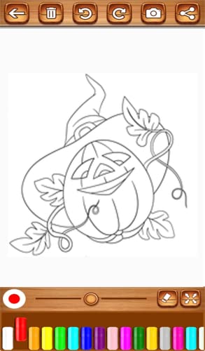 Halloween Coloring Book For Kids