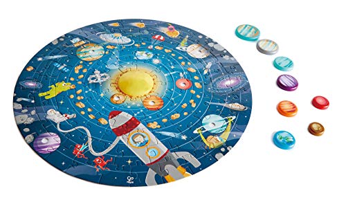 Hape- Puzzle Sistema Solar, Multicolor (E1625)