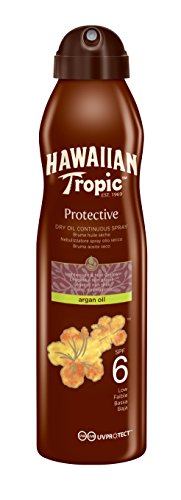 Hawaiian Tropic Aceite Seco Bruma con Argán SPF 6 - 177 ml