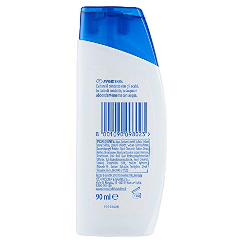 Head & Shoulders Classic Clean Champú Anticaspa – 90 ml