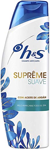 Head & Shoulders Supreme Suave Champú Anticaspa Pelo Seco - 2 Recipientes de 300 ml - Total: 600 ml