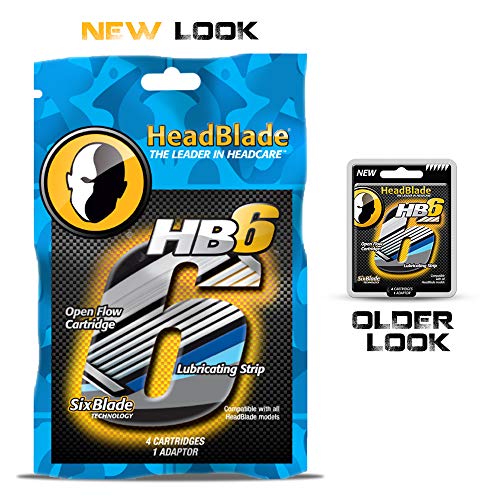 HeadBlade - Cuchillas de Rasurado 4 Piezas