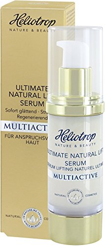 Heliotropo Natural cosmético multiactive Ultimate Natural Lift – Serum, para una spürbar gestraffte, piel jugendl prueba aspecto, forrado de piel tierna sensación, 30 ml