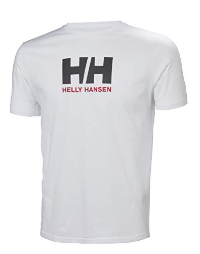 Helly Hansen Logo T-shirt Camiseta de manga corta hecha de algodón, con logo HH en el pecho