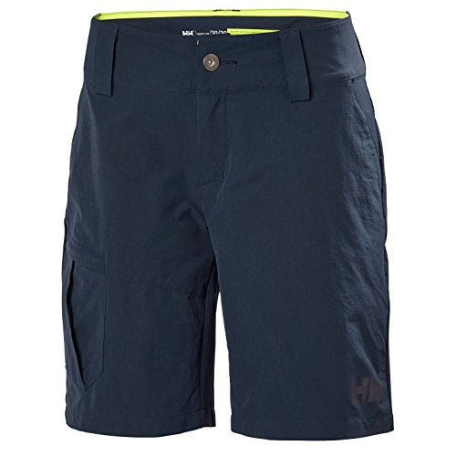 Helly Hansen W Qd Cargo Shorts Pantalones Deportivos, Hombre, Azul (Azul Navy 597), (Tamaño del Fabricante:32)