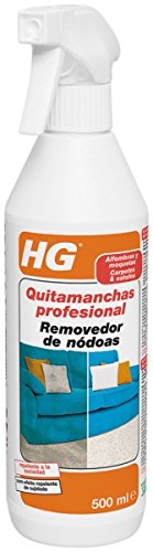 HG Quitamanchas Profesional alfombras moquetas-tapiceria, Blanco, 500ml