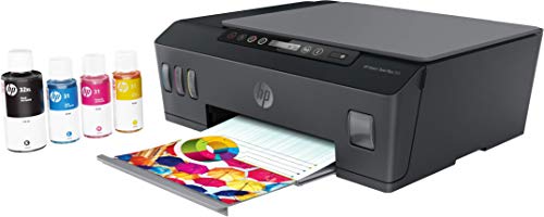 HP Smart Tank Plus 555 - Impresora multifunción (imprime, copia y escanea desde el móvil), conectividad Wi-Fi, incluye hasta 3 años de tinta, negro