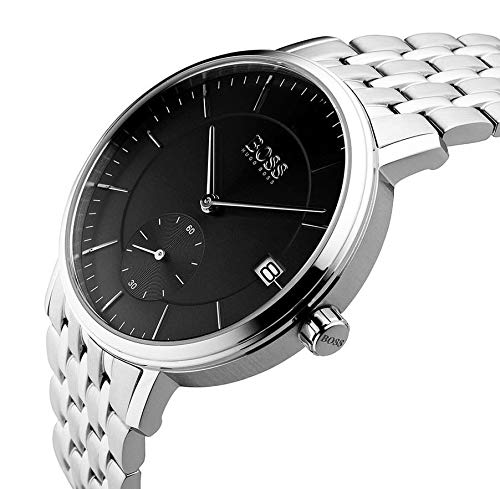 Hugo BOSS Reloj Analógico para Hombre de Cuarzo con Correa en Acero Inoxidable 1513641