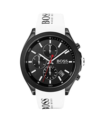 Hugo BOSS Reloj Analógico para Hombre de Cuarzo con Correa en Silicona 1513718