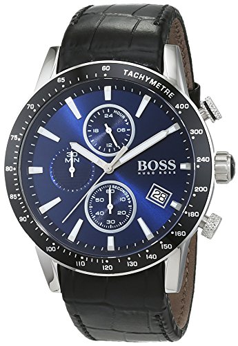 Hugo BOSS Reloj Cronógrafo para Hombre de Cuarzo con Correa en Cuero 1513391