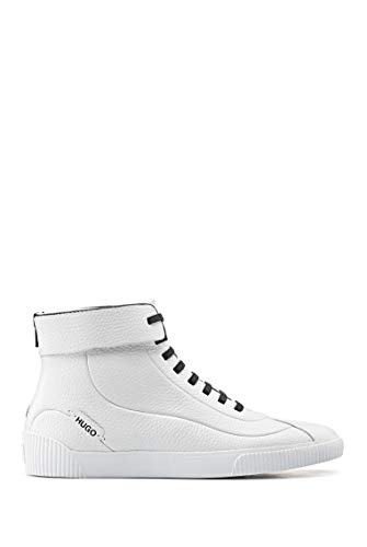 HUGO Zero Mid Wave-C, Zapatillas para Mujer, White100, 41 EU