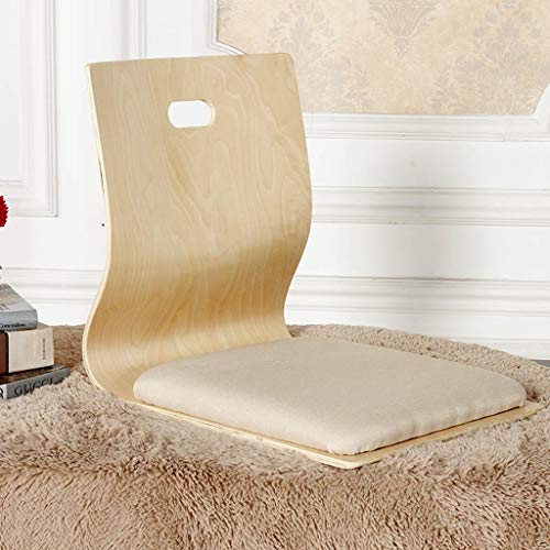 Hwt's Folding chair Tatami Y Silla de La Sala Silla Perezosa para El Hogar Al Aire Libre 37 * 46 * 43cm (2 Estilos) (Color : #1, UnitCount : 2 Packs)