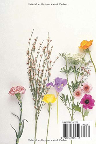 "Il y a des fleurs partout pour qui veut bien les voir" - Matisse: Carnet de notes ligné - 6x9 pouces - 100 pages