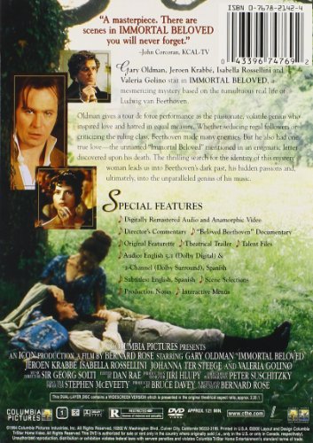 Immortal Beloved [Reino Unido] [DVD]