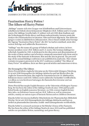 inklings - Jahrbuch für Literatur und Ästhetik: Faszination Harry Potter / The Allure of Harry Potter. Symposium 2017 in Aachen: 35