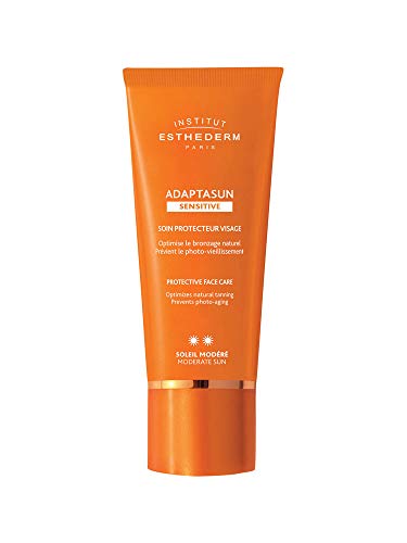 Institut Esthederm - Adaptasun, Protector solar facial piel sensible – sol moderado 50 ml