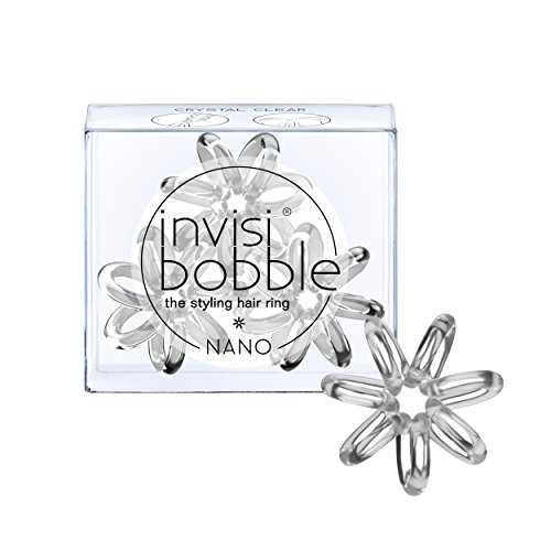 Invisibobble Nano Goma Color Crystal Clear - 3 Unidades