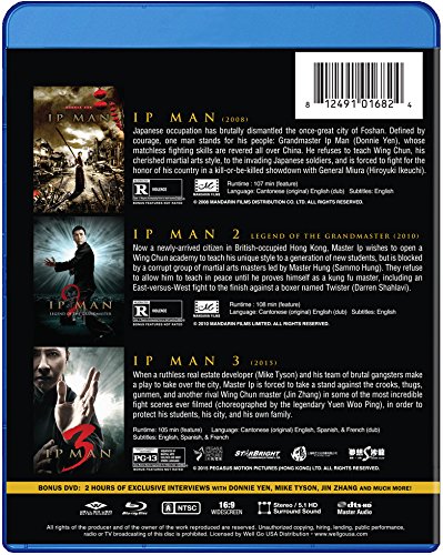 Ip Man Trilogy [Edizione: Stati Uniti] [Italia] [Blu-ray]