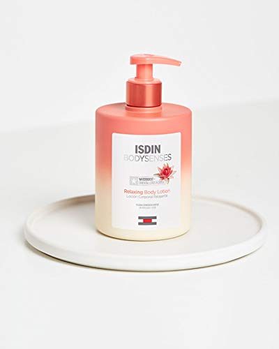 ISDIN BodySenses Loción Corporal, Gama Relajante con Flor de Loto, Hidrata tu piel de sensaciones - 500ml