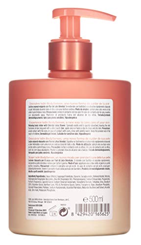 ISDIN BodySenses Loción Corporal, Gama Relajante con Flor de Loto, Hidrata tu piel de sensaciones - 500ml