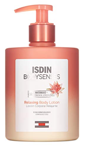 ISDIN BodySenses Loción Corporal, Gama Relajante con Flor de Loto, Hidrata tu piel de sensaciones - 500ml