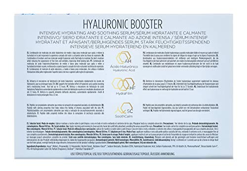 Isdinceutics Hyaluronic Booster, Sérum facial hidratante y calmante intensivo, 10 ampollas