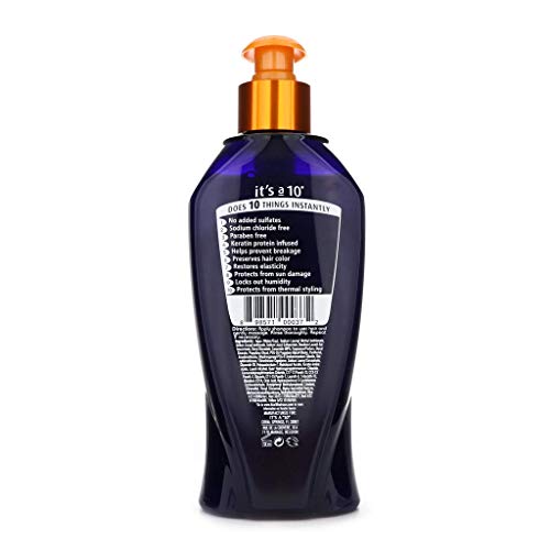 It's A 10! It's A 10! Miracle Shampoo Plus Keratin Tapones para los oídos 10 Centimeters Negro (Black)