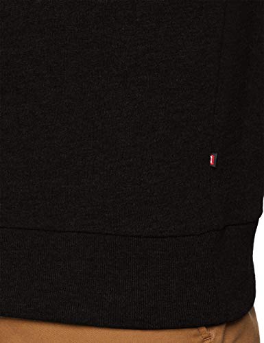 JACK & JONES Jjeholmen Sweat Crew Neck Noos, Suéter para Hombre, Negro (Black), Large