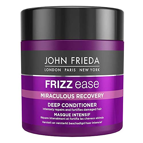 John Frieda Mascarilla Hidratante Miraculous Recovery 250ml | Reparadora | Pelo Seco y Dañado | Pelo Encrespado | Quebradizo