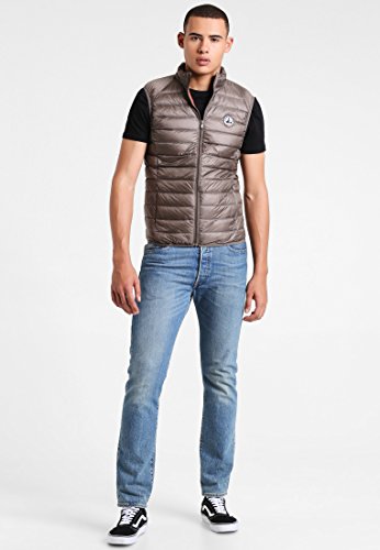 JOTT TOM Down jacket vest, Marrón, L para Hombre