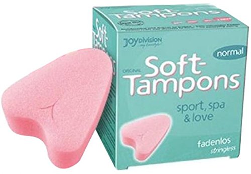 Joydivision Soft Tampones – higiénico agradable al tacto cómodo y agradable de llevar – Ideal incluso para muy pesado menstrual flujo …