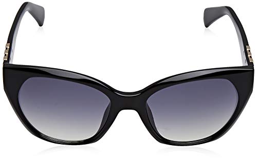 Just Cavalli JC822S Gafas de sol, Negro (Shiny Black/Gradient Smoke), 53.0 para Mujer