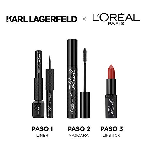 Karl Lagerfeld x L'Oréal Paris Barra de Labios Color Riche ProvoKative, Tono Rojo