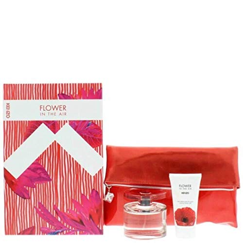 Kenzo Flower In The Air Eau De Parfum 100ml Body Milk Fashion Set de regalo