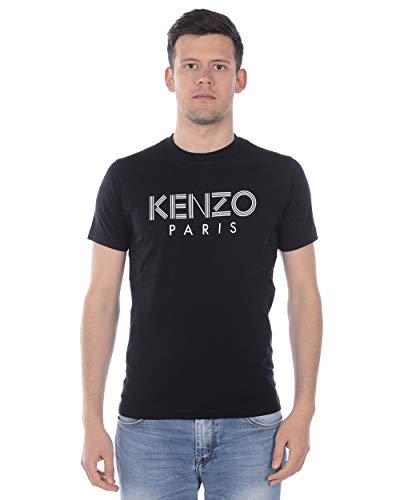 Kenzo Paris - Camiseta para hombre, color negro Negro Negro ( S