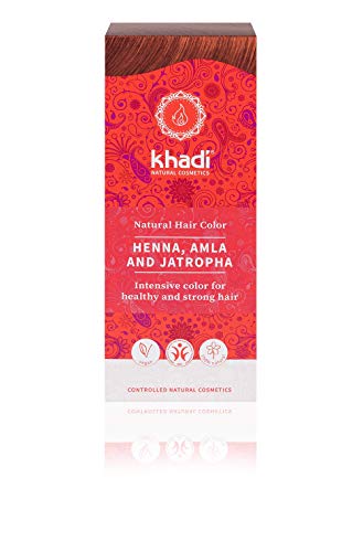 Khadi Henna Natural con Amla y Jatropha 100Gr - 1 unidad