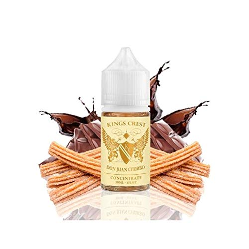 King´s Crest Aroma Don Juan Churro 30ml - DESCUENTO DE 2,50 EUROS EN CADA PRODUCTO ADICIONAL SOLO VENDIDO Y ENVIADO POR VENDEDOR VAPOR CENTER