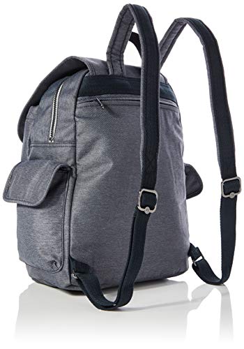 Kipling City Pack, Mochilas para Mujer, Negro (Charcoal), 32x37x18.5 cm