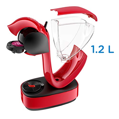 Krups Dolce Gusto Infinissima KP1705 - Cafetera de cápsulas, 15 bares de presión, color rojo