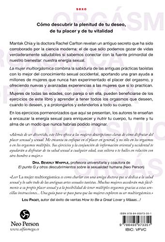 La Mujer Multiorgásmica: Cómo descubrir la plenitud de tu deseo, de tu placer y de tu vitalidad