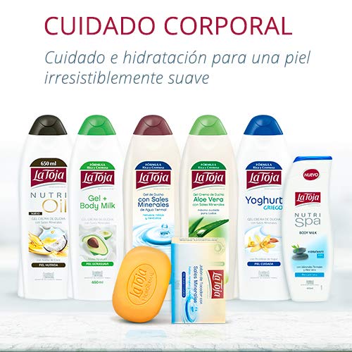 La Toja - Gel Crema de ducha Aloe Vera - Gel de ducha - 550 ml