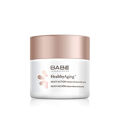 Laboratorios Babe Multi Crema Facial Hidratante, Nutritiva, Antiarrugas, Antioxidante para la Piel Madura, 50 ml