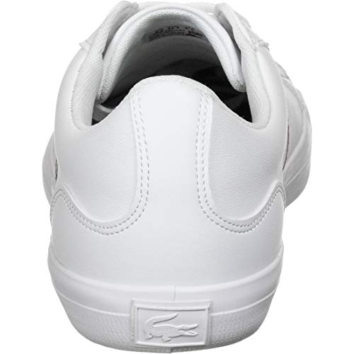 Lacoste Lerond TRI1 CMA, Zapatillas para Hombre, Blanco (Wht/Nvy/Red), 45 EU