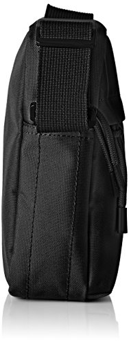 Lacoste NH2102NE, Bolso bandolera para Hombre, BLACK (Black), 21 x 6.5 x 16 cM