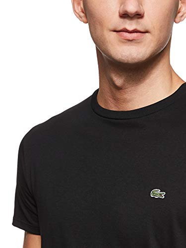 Lacoste TH6709, Camiseta para Hombre, Negro (Noir), 4XL (Talla del fabricante: 9)