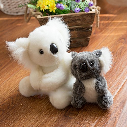 Lazada Gris Koala Felpa de Peluche Koala Juguetes de Bebe Muñecas 5'' …