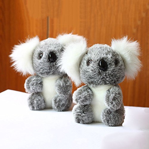 Lazada Gris Koala Felpa de Peluche Koala Juguetes de Bebe Muñecas 5'' …